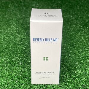 Beverly Hills MD Brighten + Tighten Restorative Facial Oil New Sealed Box